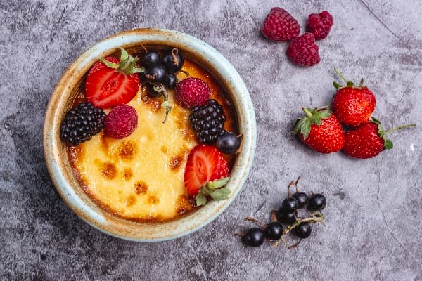 Keto Strawberry Pudding