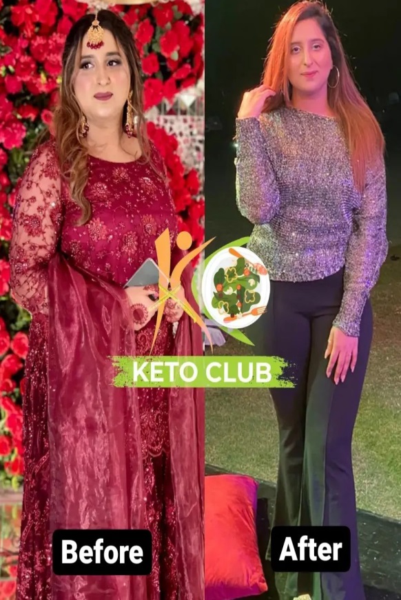 Sarah M. transformation — lost 30 kg in 65 days
